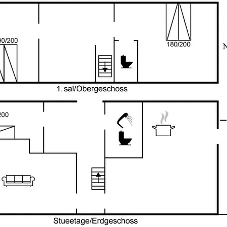 Asgot - 15m From The Sea By Interhome Tatil Evi